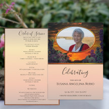 Sunset Celebration of Life Order of Service 2584
