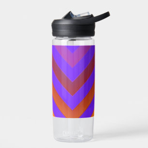Sunset Chevron  Water Bottle