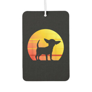 Sunset Chihuahua Car Air Freshener