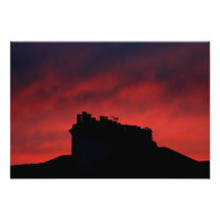 Sunset chimneys
