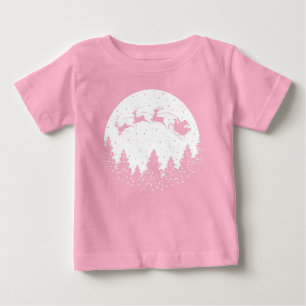 Sunset Christmas Baby T-Shirt