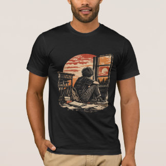 Sunset Classroom Grunge Student Shirt