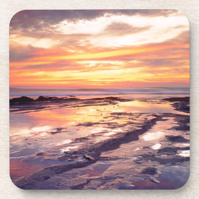 Sunset Cliffs tide pools Coaster (Front)