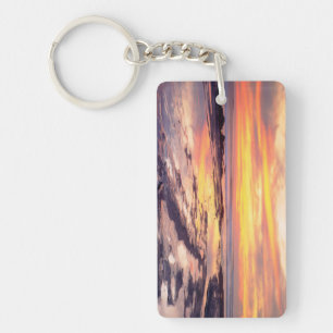 Sunset Cliffs tide pools Key Ring