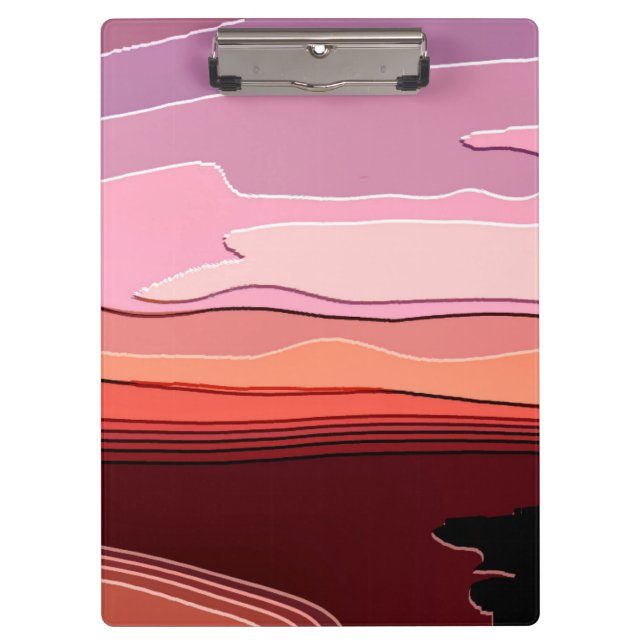 SUNSET CLIPBOARD (Front)