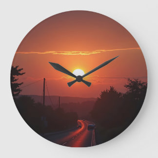 sunset clock