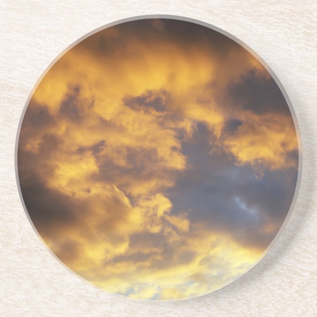 Sunset clouds coaster (Front)