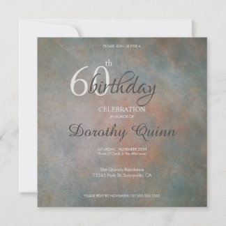 Sunset Clouds Customisable Birthday Invitation