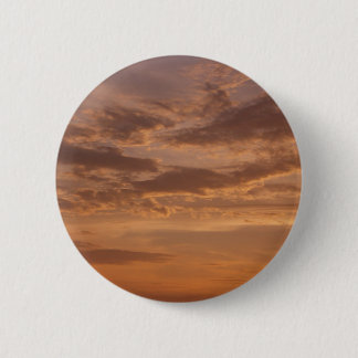 Sunset Clouds II Pastel Abstract Nature 6 Cm Round Badge