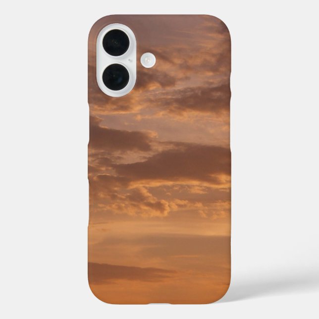 Sunset Clouds II Pastel Abstract Nature Case-Mate iPhone Case (Back)
