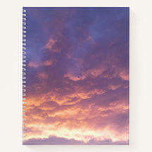 Sunset Clouds Notebook
