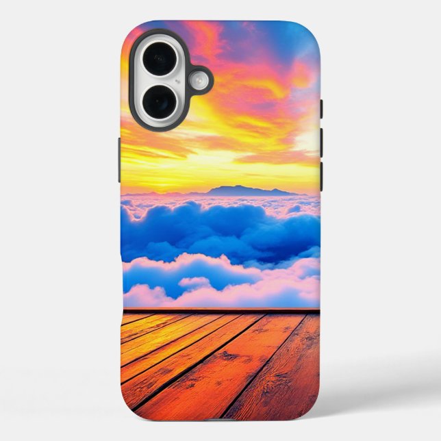 Sunset Clouds Phone Case (Back)
