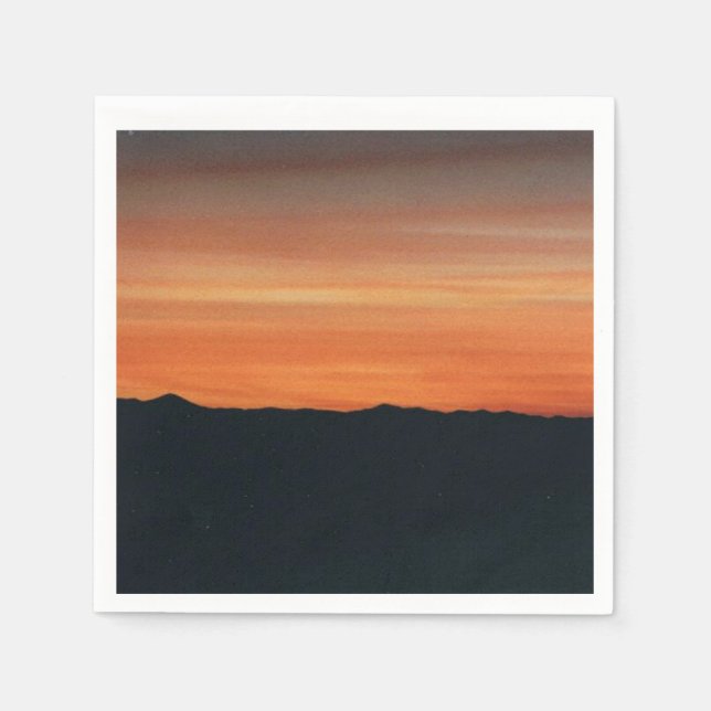 Sunset Cocktail Napkins (Front)