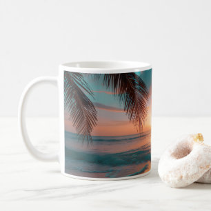 sunset coffee mug