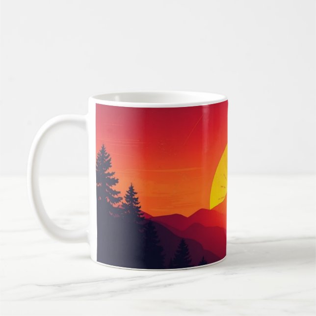 Sunset Coffee Mug (Left)