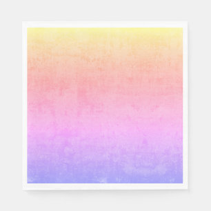 sunset colours napkin