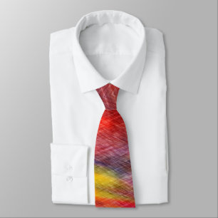 Sunset Colours Neck Tie Abstract