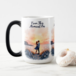 Sunset Couple Mug - From This Moment On Gift