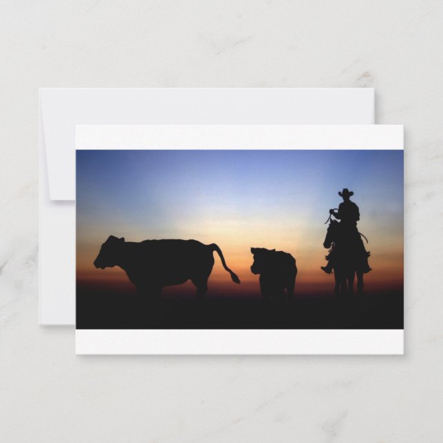 Sunset Cowboy (Front)