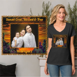 Sunset Crew Blessed & True 2584 T-Shirt