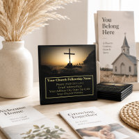 Sunset Cross Church Pastor Business Card