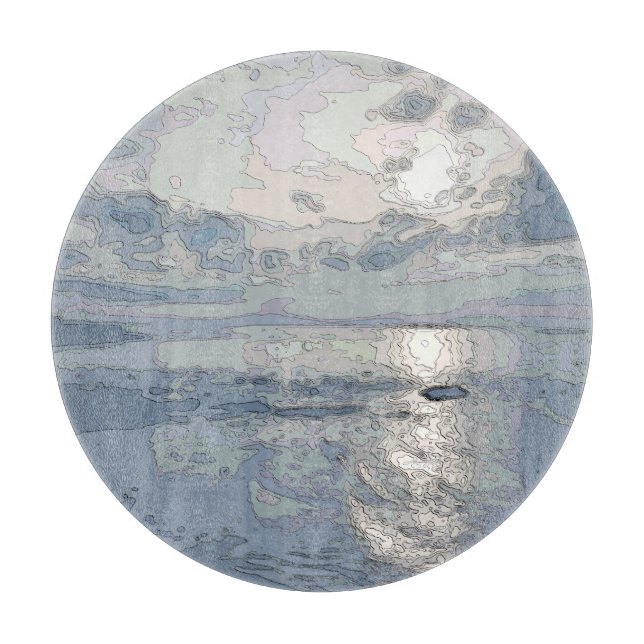 SUNSET CUTTING BOARD (Front)