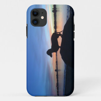 Sunset dachshund Case-Mate iPhone case