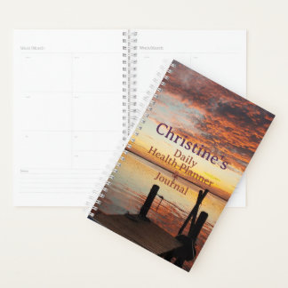 Sunset Daily Planner & Journal