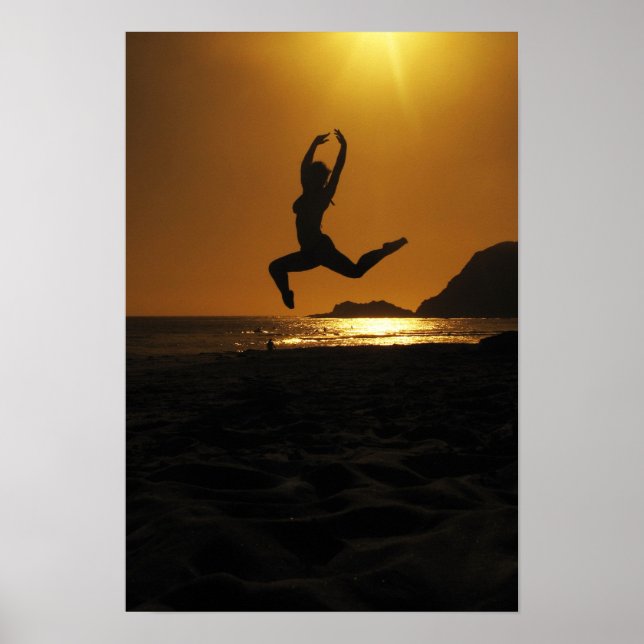 Sunset dancing poster (Front)