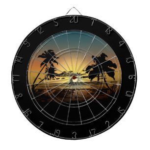 Sunset Dartboard