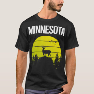 Sunset Deer Minnesota  T-Shirt