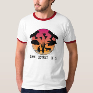 SUNSET DISTRICT . SF CA T-Shirt