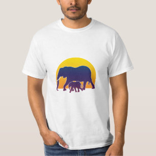 Sunset Elephants T-Shirt