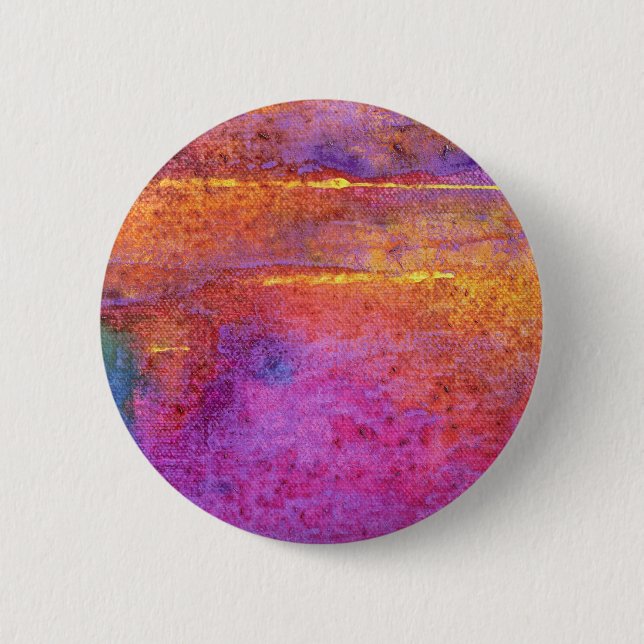 Sunset Emotion, dreamy, mauve, lilac abstract 6 Cm Round Badge (Front)