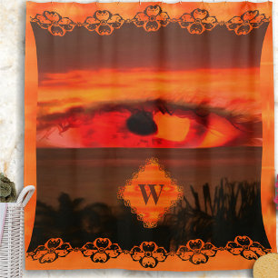 Sunset Eye 2106 Shower Curtain