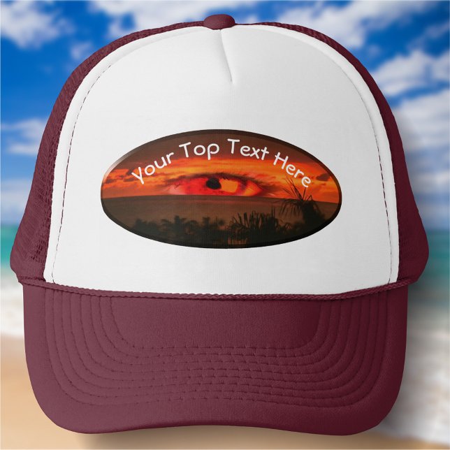 Sunset Eye 2106 Trucker Hat (Creator Uploaded)