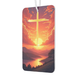 Sunset /Faith Car Air Freshener