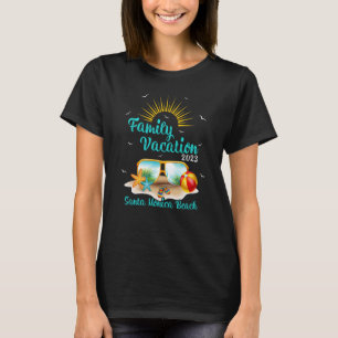 Sunset Family Vacation 2023 California Santa Monic T-Shirt