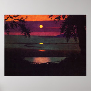 Sunset - Felix Vallotton Poster
