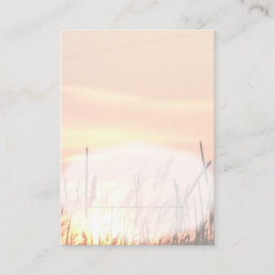Sunset Field Place Card