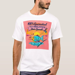 Sunset Fish Vibes T-Shirt