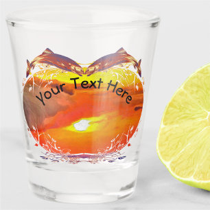 Sunset Fishing 2443 Shot Glass