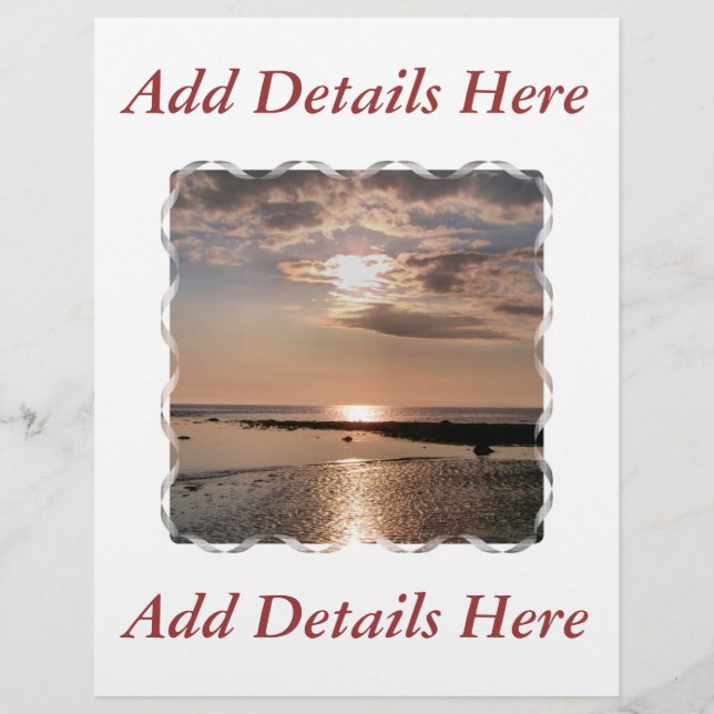 SUNSET FLYER (Front)