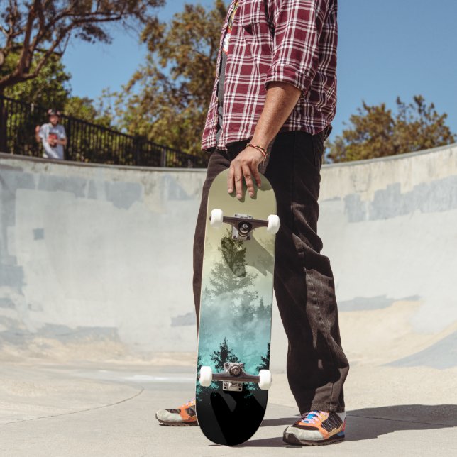 Sunset Forest Dream #2 #dreamy #wall #art  Skateboard (Outdoor 2)