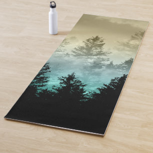 Sunset Forest Dream #2 #dreamy #wall #art  Yoga Mat