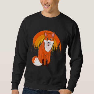 Sunset Forest Nature Wildlife Animal Zoo Keeper Fo Sweatshirt