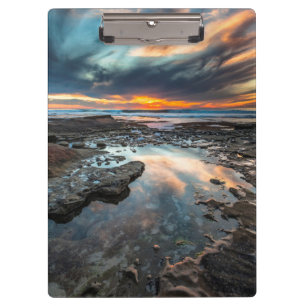 Sunset from the tide pools clipboard