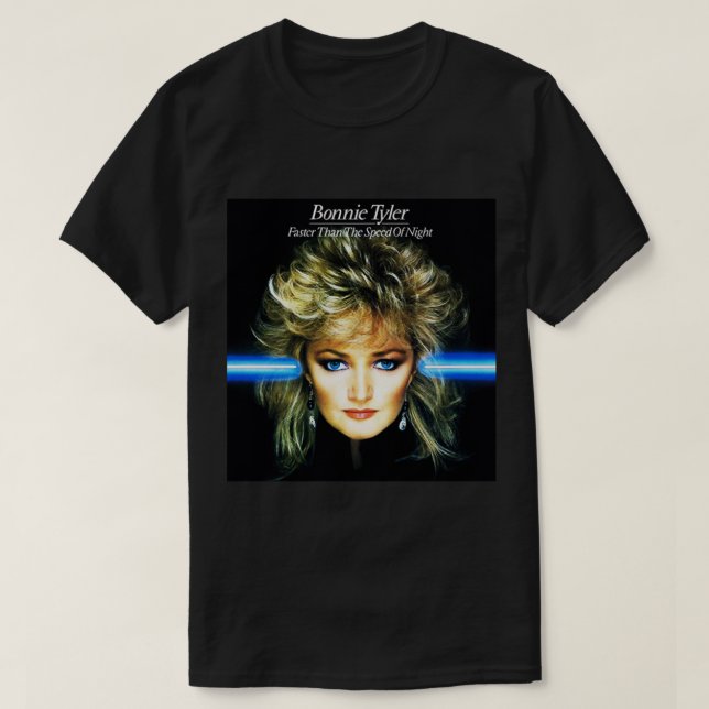 Sunset Funny Eclipse  Singer Rock  80s Portrait T-Shirt (Design Front)