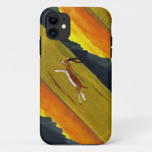 Sunset Gazelle wildlife art Case-Mate iPhone Case