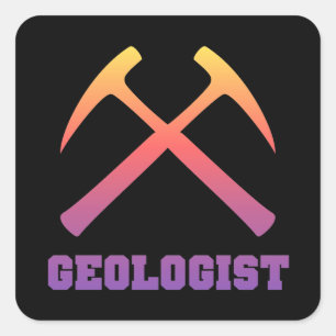 Sunset Geologist Sticker